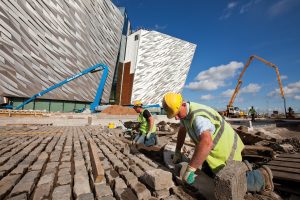 Project: Titanic Belfast, Titanic Quarter, Queen’s Island, Belfast, 2012 Developer: Harcourt Developments Ltd. Concept Architects: CivicArts / Eric R Kuhne & Associates Lead Consultants: Todd Architects Photographer: Donal McCann Photography